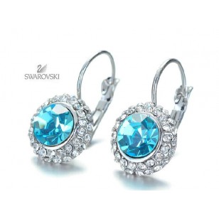 Oorbellen-bezet-Swarovski-Blauw